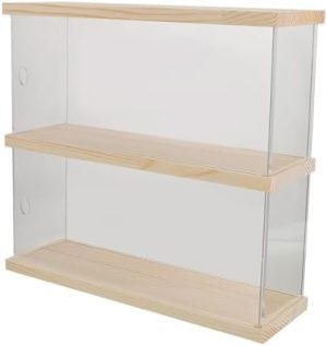 Akvarieborde |   Vosarea 1Pc Akryl Display Skab Display Hylde Akryl Dukke Display Rack Akryl Display Kasse Akryl Opbevaringsholder Lille Legetøj Akryl Display Stor Kage Stativ Træ Tilpasset Sko Kasse