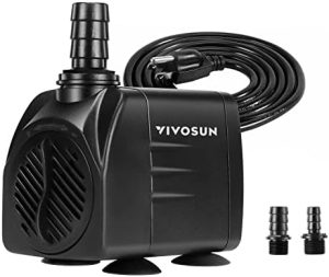 Akvariepumper og filtre |   660Gph Nedsænkelig Vandpumpe, 2500L/H 35W Akvariepumpe, Ultra Stille Springvandspumpe Med 8,2Ft/2,5M Høj Løft Til Fisketank, Dam, Akvarium, Statue, Hydroponik