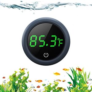 Akvarietermometre |   Fishtank Digital Termometer Nøjagtig LED Skærm Til Â±0,9Â°F Tank Termometer Akvarium Temperaturmåling Velegnet Til Fisk, Axolotl, Skildpadde Eller Vandlevende Dyr