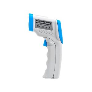 Akvarietermometre |   Metris Digital Non-Kontakt Infrarød Laser Termometer Temperaturpistol til Akvariefisk, Reptiler, Slanger, Skægagamer, Terrarium Tilbehør, Håndholdt, Mini-Mee Mmm-2