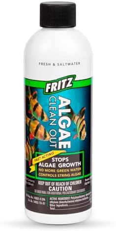 Akvarievandbehandlinger |   Fritz Aquatics Afa488 Alger Rensning til Akvarium, 8-Ounce, Model: 85