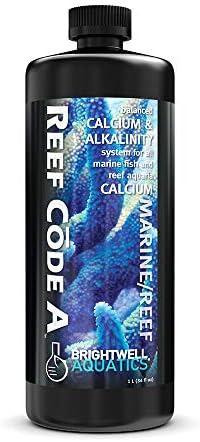 Akvarievandbehandlinger |   – Reef Code A – Balanseret Calcium- og Alkalinitetsystem Vandbehandler – Til alle saltvandsfisk og koralrevfisketanke – Akvarievandbehandlinger, 1000 ml