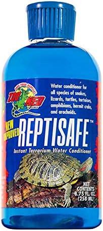 Akvarievandbehandlinger |   Reptisafe Vandkonditionering til Reptiler 8,75Oz – Inkluderer Vedhæftet Pro-Tip Guide