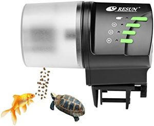 Automatiske fodermaskiner |   Automatisk Fiskefoder, 100/200Ml Auto Fiskefodermaskine til Akvarietank med Justerbar Timer til Ferie, Weekend og Fritid (Af2020)