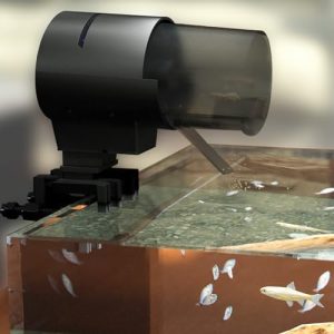 Automatiske fodermaskiner |   Fishtank Foder, Automatisk Fiskefoder til Akvarium, Dam Fiskefoder, Akvariefoder, 210Ml, Batteridrevet