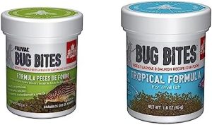 Mad |   A6586 Bug Bites Bundfanger Granuler 1,59 Oz, Små Til Mellemstore Fisk A6577 Bug Bites Tropiske Fisk Små Granuler 1,59 Oz, Små Til Mellemstore Fisk