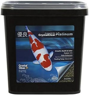 Mad |   Platinum Rapid Growth Koi Fiskefoder med Tilsatte Vitaminer & Spirulina, 3Mm Pellets, 2 Kg