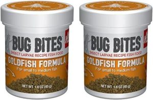 Mad |   Bug Bites Guldfish Fiskefoder, Granuler Til Små Til Mellemstore Fisk, 45 g, A6583 (Pakke Med 2)