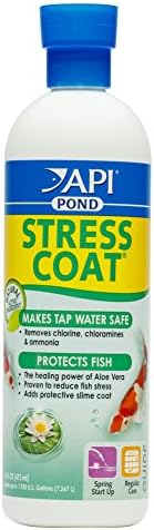 Akvarievandbehandlinger |   Pond Stress Coat Damvand Conditioner 16-Ounce Flaske